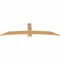 Ekena Millwork Bellingham Timber Gable Bracket, Western Red Cedar, 84"W x 24"H x 1 1/2"D x 5 1/2"F, 7/12 Pitch GBW084X24X0206BEL00SWR - alternate 3